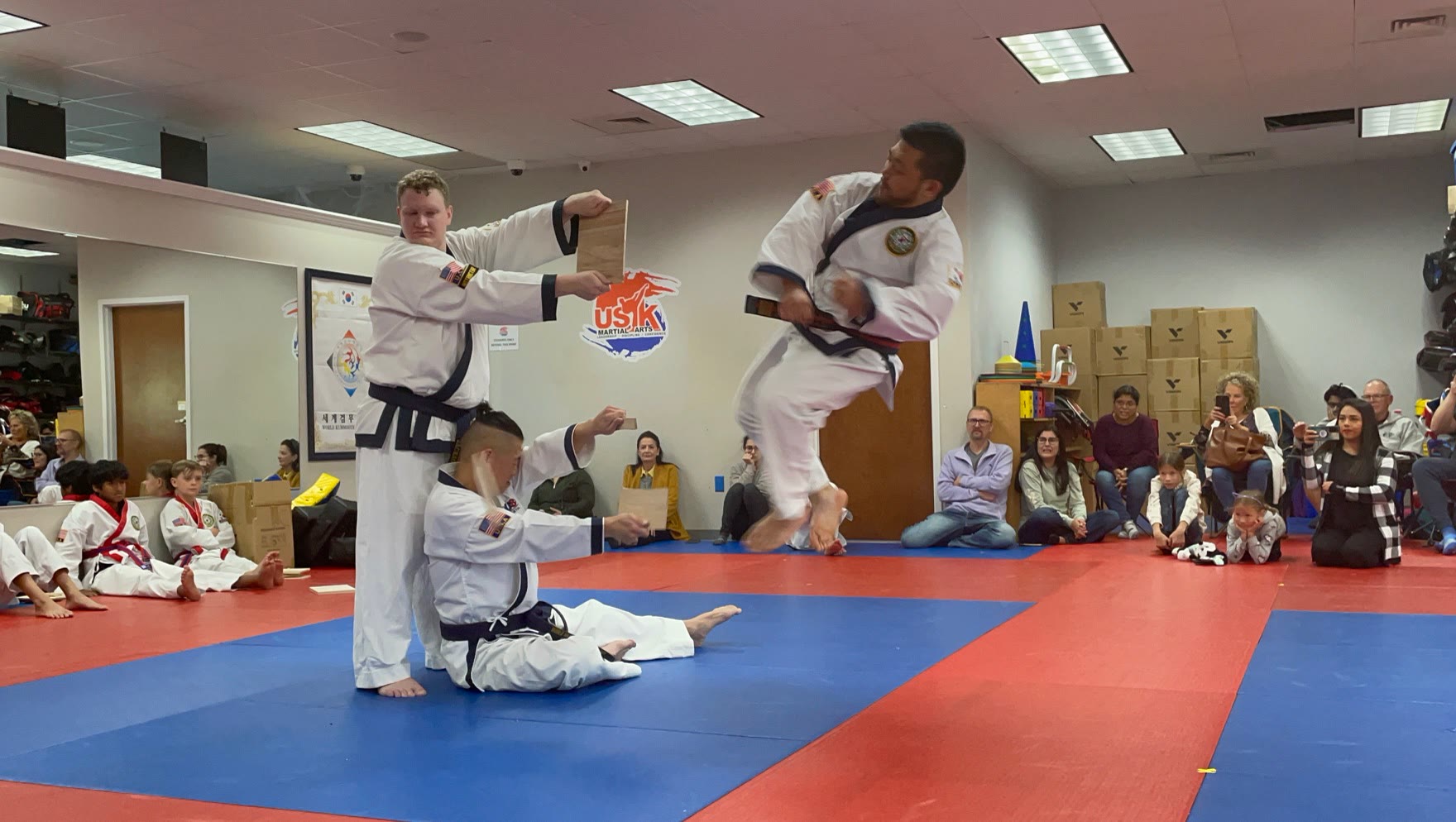 High kick breaking board